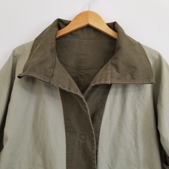 Awakening Reversible Olive Green Jacket Size Small - Picture 8 of 13